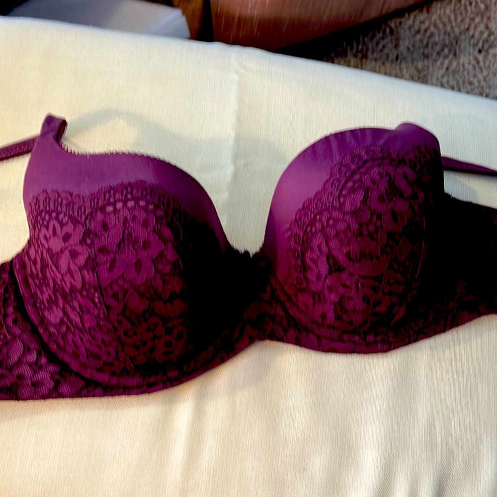 Victoria's Secret Purple Lace Bra